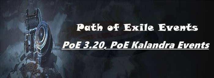 PoE 3.20 and PoE Kalandra Events pic